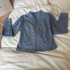 Source Unknown Slate Blue Zip-Up Utility Jacket